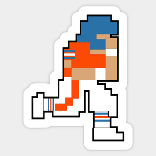 Tecmo Bowl Denver 8-bit DEN Sticker